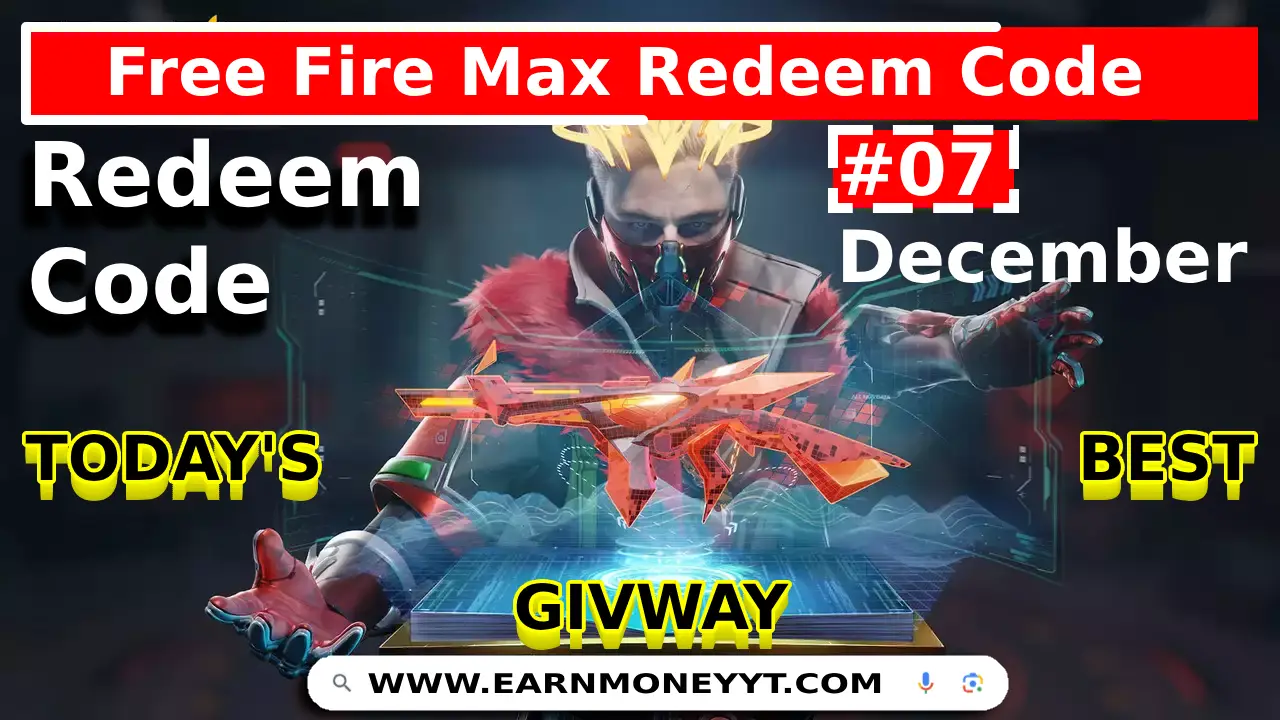 Garena Free Fire MAX Redeem Codes for today
